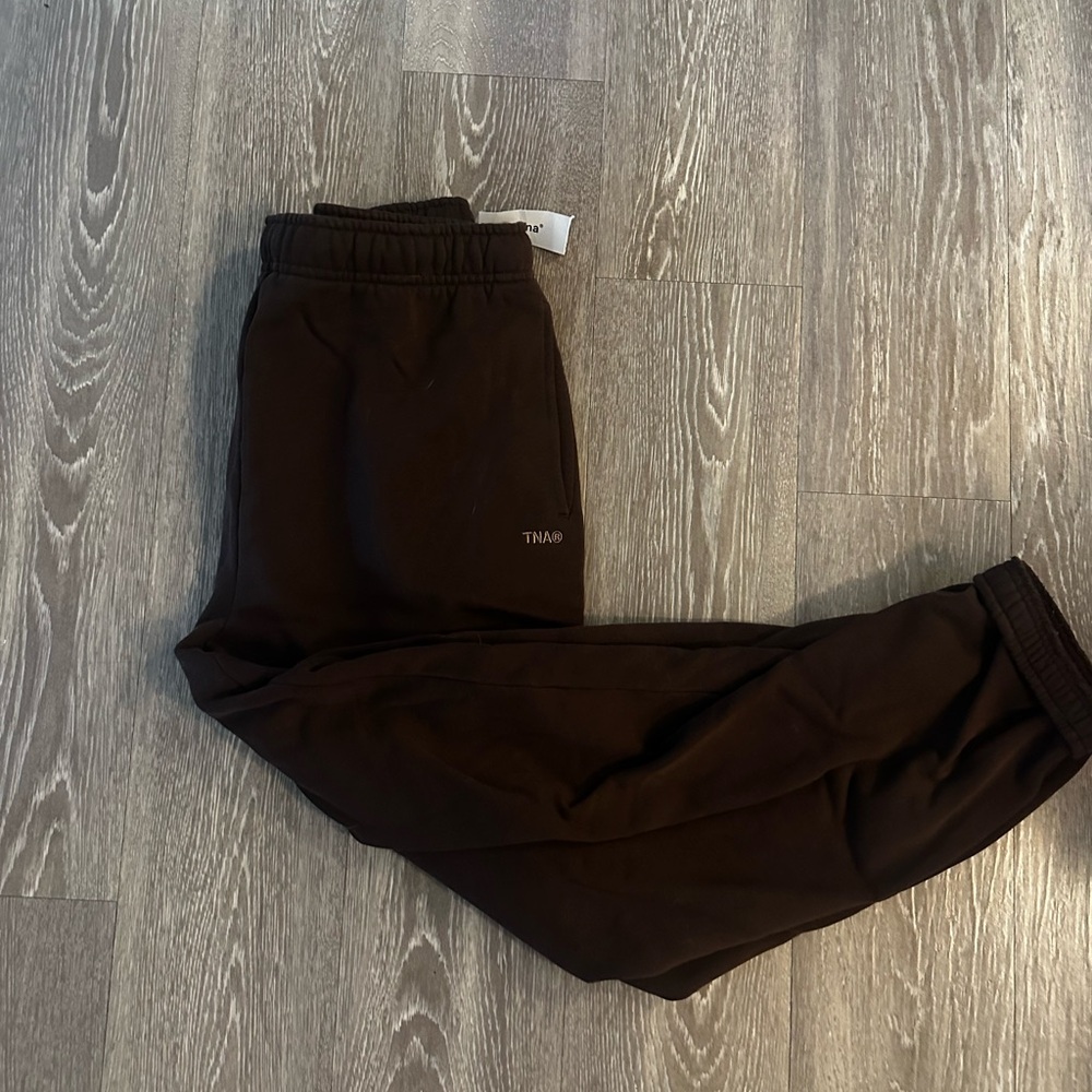 TNA Brown Track Pants - Picture 4 of 6